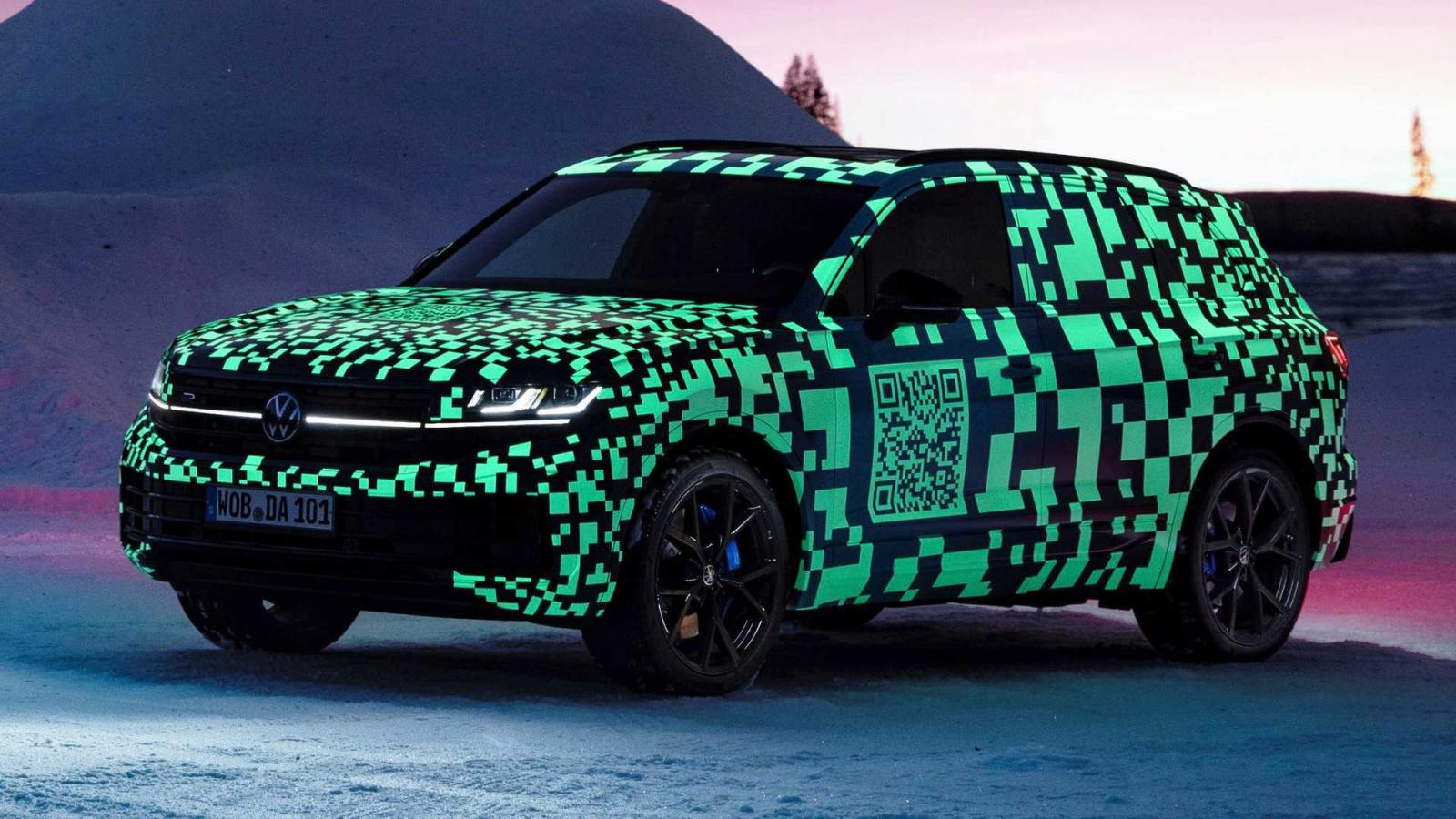 Πρώτες teaser εικόνες του ανανεωμένου VW Touareg